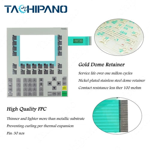 Plastic Cover for 6AV6 542-0BB15-2AX0 OP170B with Keyboard 6AV6542-0BB15-2AX0