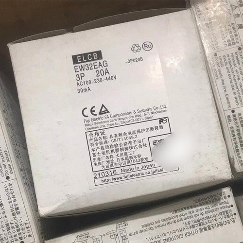 ONE  circuit breaker For FUJI EW32EAG 3P 20A In Box Free Shipping