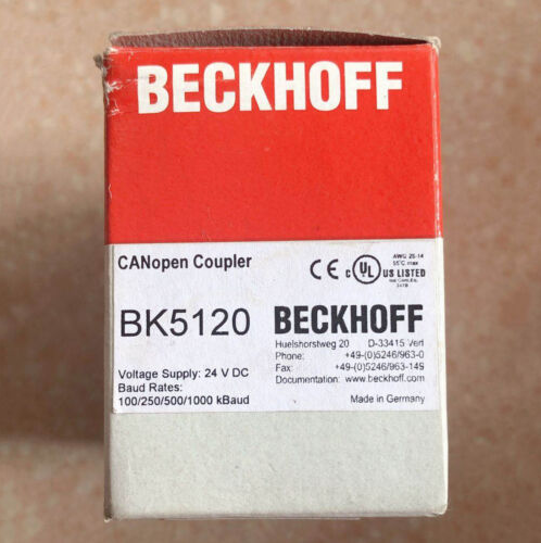 1 PC   Beckhoff BK5120 PLC Module BK 5120 In Box