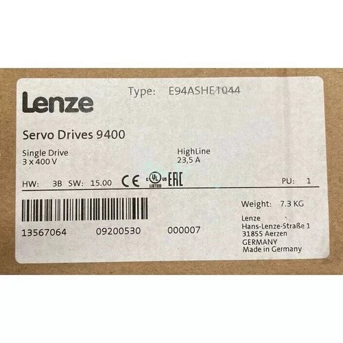 E94ASHE1044 IPCS  Sealed Lenze Servo Drives E94ASHE1044