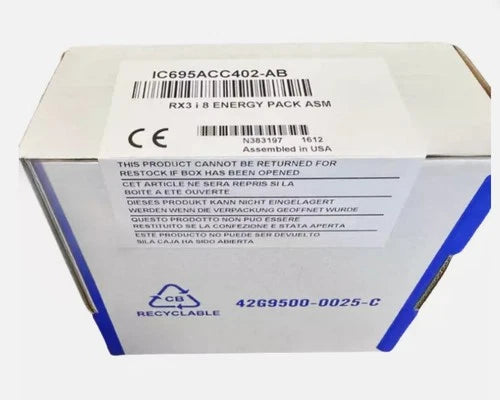 IC695ACC402  GE Fanuc Emerson IC695ACC402-AB CPU Energy Pack