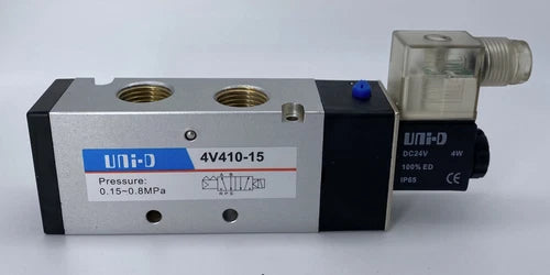 1PCS  4V410-15(DC24V) Solenoid valve