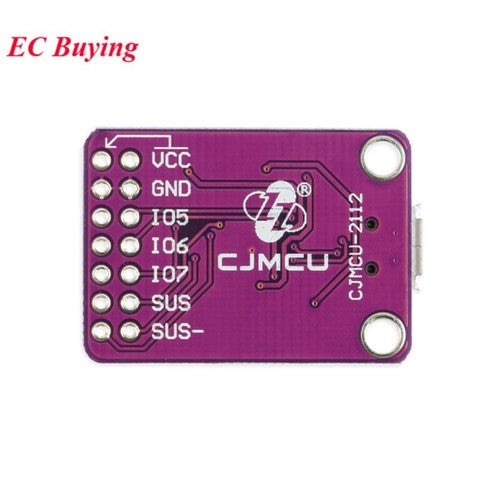 CP2112 USB-to-SMBus Bridge Controller GUI-Based 12 Mbps 8 GPIOs 48MHz to 94kHz
