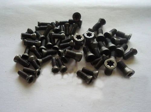 100pcs for Carbide Inserts Lathe Tool & Screwdriver M1.6 to M4 Insert Torx Screw
