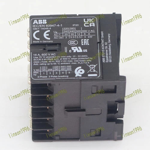 1PC Imported Contactor IEC/EN 60947-4-1