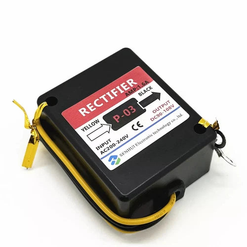 1X P-03 1.6A 220-240VAC 90-108VDC POWER UNIT  Motor Brake Rectifier