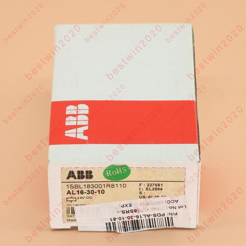 1PC  Abb AL16-30-10 1SBL183001R8110 DC Contactor 1NO Free Shipping