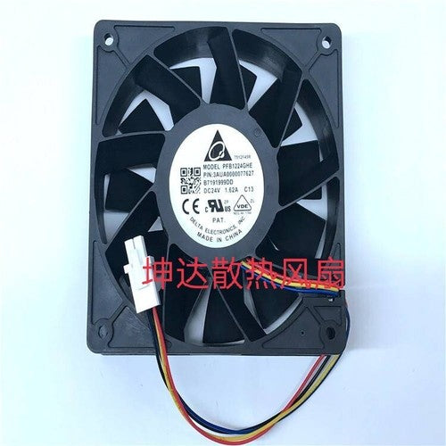 1 PCS DELTA Fan PFB1224GHE 3AUA0000077627 DC 24V 1.62A 12CM 4-wire cooling fan