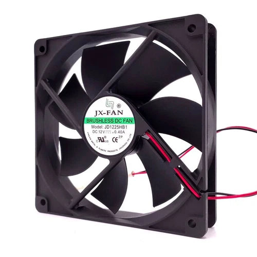 1 PCS  Fan 12CM 2 pin inverter Cooling fan JD1225HB1 DC 12V 0.40A 12025