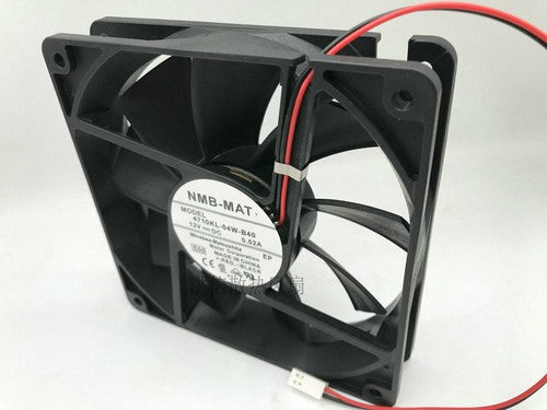 1 PCS NMB Fan 4710KL-04W-B40 DC 12V 0.52A 12025 12CM 2 Pin cooling fan