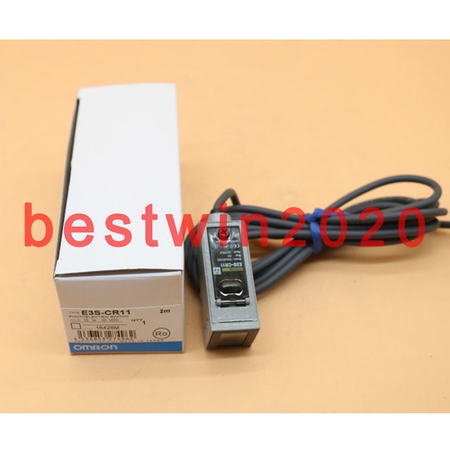 1PC  Omron E3S-CR11 Photoelectric Switch Sensor E3SCR11 10-30VDC 2M