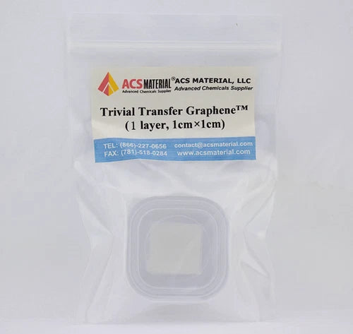 1PC  FIT FOR One-step transfer graphene film 1cmx1cm 1 box XF029 double tier