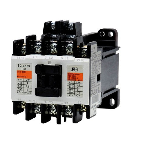 1PC FUJI SC-5-1/G Elevator Contactor DC 48V