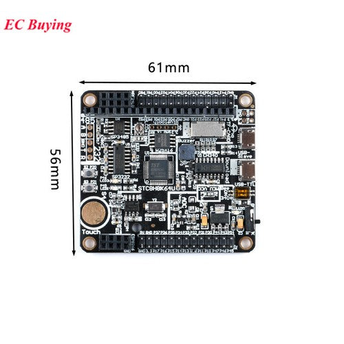 STC8H8K64S4U Evaluation Module Development Board 3 IRC Clock SPI 2 Working Mode