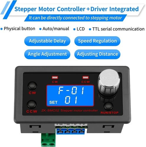 1X Stepper Motor Speed Controller Driver 42/57 Stepper Motor Controller Module