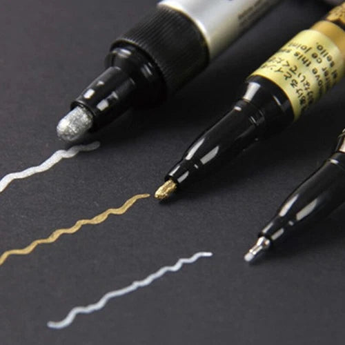 3Pcs for Pen-touch Paint MarkerFine Point 0.7/1/2mm DrawingNote Signature