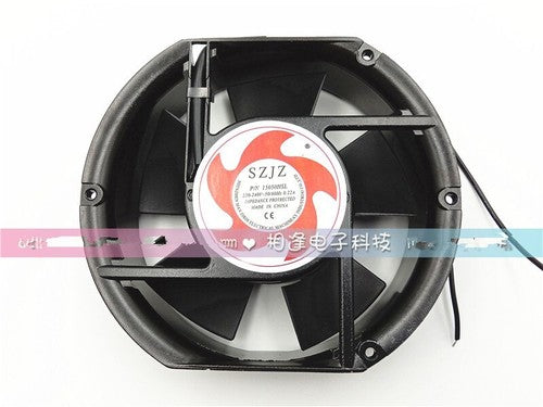 1 PCS SZJZ Fan P/N 15050HSL AC220-240V 17251 17CM 2 Wire cooling fan