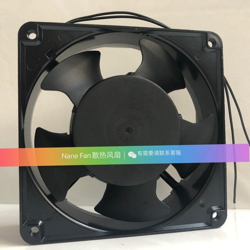 1 PCS SUNON Fan TA120380HSL-2 AC220V 120*120*38mm 2 wire Aluminum frame fan