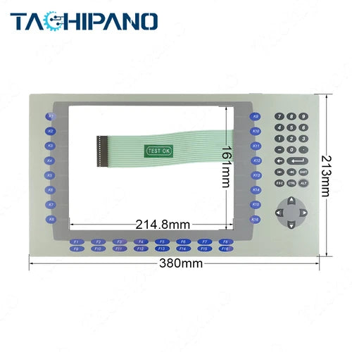 1PC  for 2711P-RDK10C Panelview Plus 1000 Keyboard Membrane Keypad