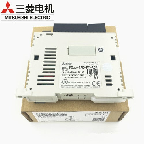 1pcs Mitsubishi PLC Analog Communication Module FX3U-4AD-PT-ADP FX3U-4AD-TC-ADP