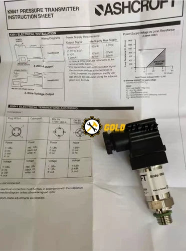 1PCS For system sensor   pressure sensor KM41 0-10V 0-250bar