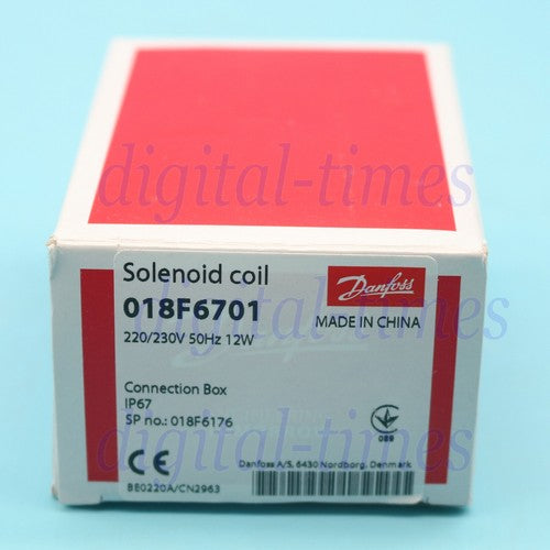 One For Danfoss  018F6701 Solenoid Valve Coil In Box Free Shipping