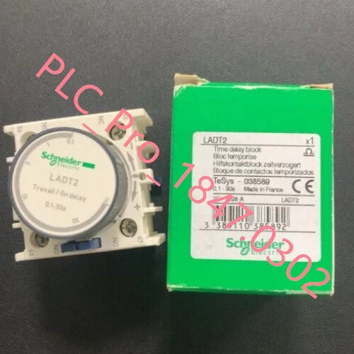 LADT2 1PCS   Schneider LADT2 0.1-30s Time Delay Block Fast delivery