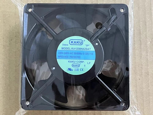 For KA1238HA2SAT cooling fan 220V-240VAC 50/60HZ 0.12/0.11A 120*120*38mm