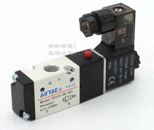 1PC   3V110-06-NO AC220V 110V DC 12V 24V 3V11006NO  Solenoid Valves Air Valves