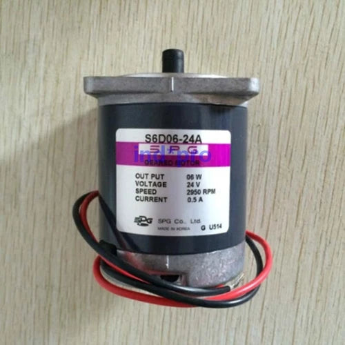 1PCS Geared Motor 12V 24V   SPG S6D06-12A S6D06-24A DC