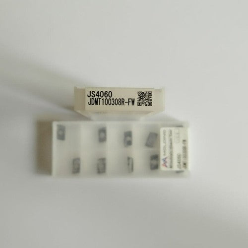 10pcs/Box JMOLDINO JDMT100308R-FW JS4060 CNC Turning Blade Carbide Inserts