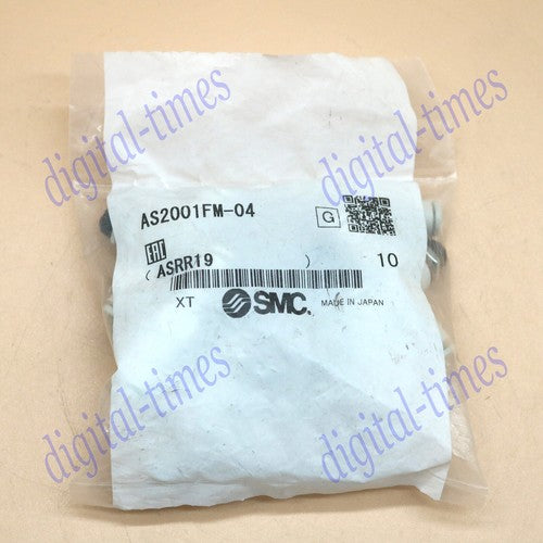 10PC  SMC AS2001FM-04 Throttle Valves AS2001FM-04 Free shipping