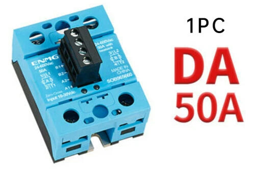 1PC AC24-600V SSR-50DA SOB965660 For single-phase solid state relay Dualchannel