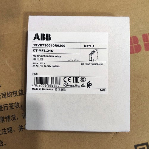 One  Abb time relay CT-MFS.21S 1SVR730010R0200 ONE Year Warranty