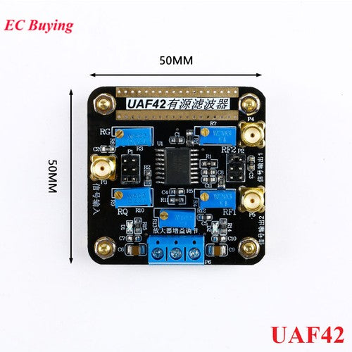 UAF42 High/Low Pass Band Adjustable Active Bandpass Filter Potentiometer Control