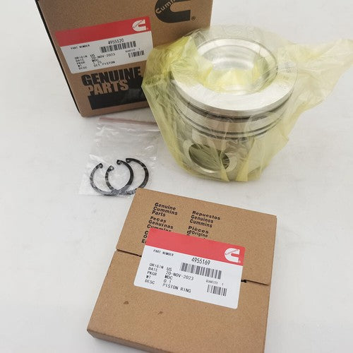 1x Piston & Piston Rings Kits Fits For Dodge Ram 6.7L 2007-2019 Cummins 4955520
