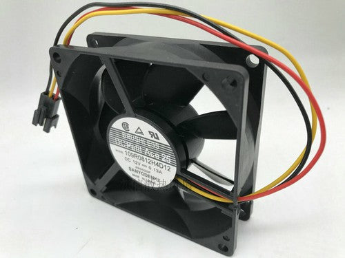 1 PCS SANYO Fan 109R0812H4D12 DC 12V 0.13A 80*25MM 3 PIN