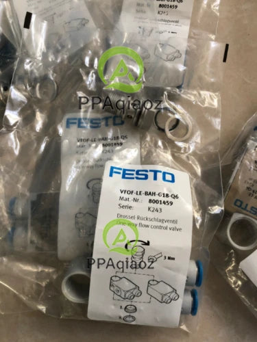 FESTO VFOF-LE-BAH-G18-Q6 8001459 1PC  Throttle Valve Free Shipping