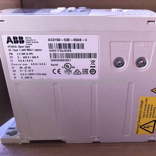 1pc  Abb Inverter ACS150-03E-05A6-4 3P AC380V~480V 2.2KW Free shipping