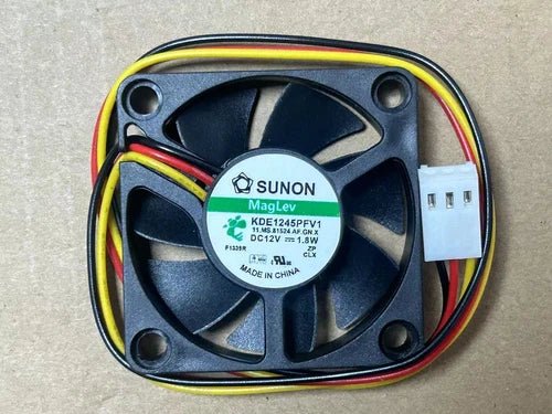 1pc    3-wire Cooling Fan KDE1245PFV1 4.5CM 4510 12V 1.8W