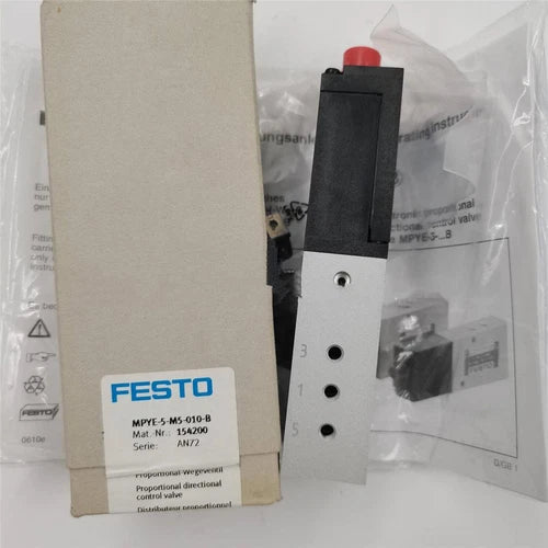 1PC  FESTO MPYE-5-M5-010-B 154200 Proportional Valve  One MPYE5M5010B