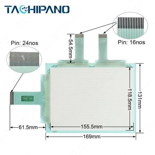 1X  Touch Panel for TP-3044 S2 TP3044S2 TP3044 S2 Screen Glass TP-3044S2