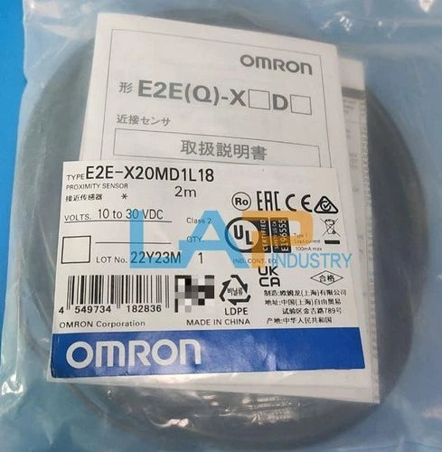 1PCS  E2E-X20MD1L18 proximity sensor 10-30VDC 2m