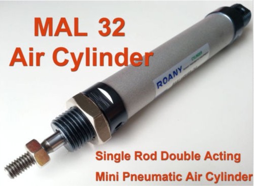 1pc MAL 32mm x 250mm Single Rod Double Acting Mini Pneumatic Air Cylinder