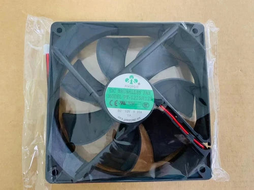 1X 12CM 12025 cooling fan PY-1225H12S 12V 0.35A