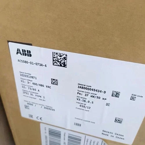 ACS580-01-073A-4   ABB Frequency Converter  Fast Shipping 1pcs