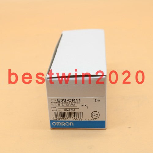 1PC  Omron E3S-CR11 Photoelectric Switch Sensor E3SCR11 10-30VDC 2M