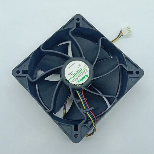 6000RPM 120mm 12cm PWM High Speed Cooling Fan W12E12BS11B5-07 12V 1.65A 4-Pin