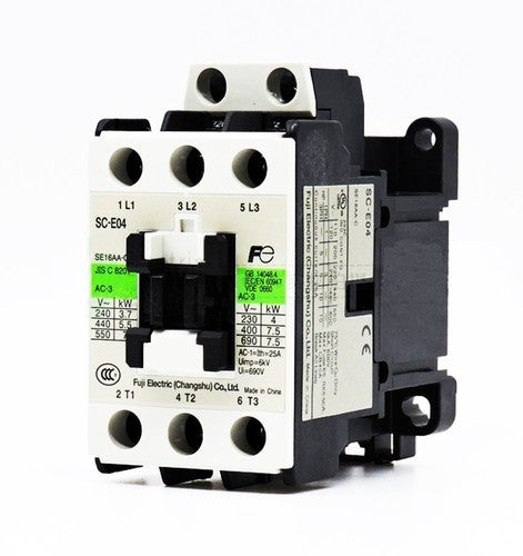 FUJI SC-E04 AC Contactor Switch 16A  AC 110V