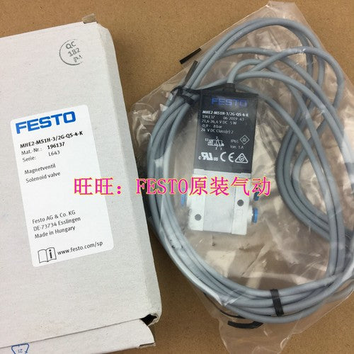 1 pcs FESTO MHE2-MS1H-3/2G-QS-4-K 196137 solenoid valve